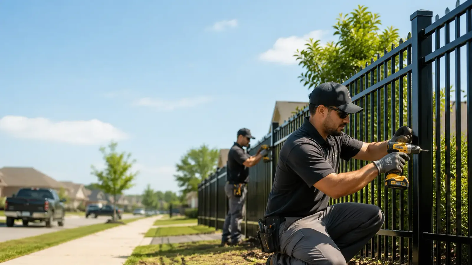 Metal Fence Installation in Salvisa, KY